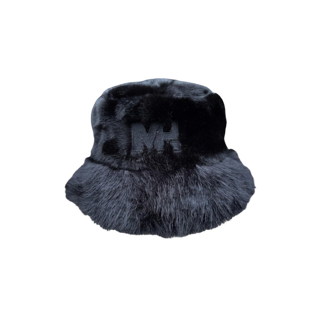 Kloud Fur Bucket - Black