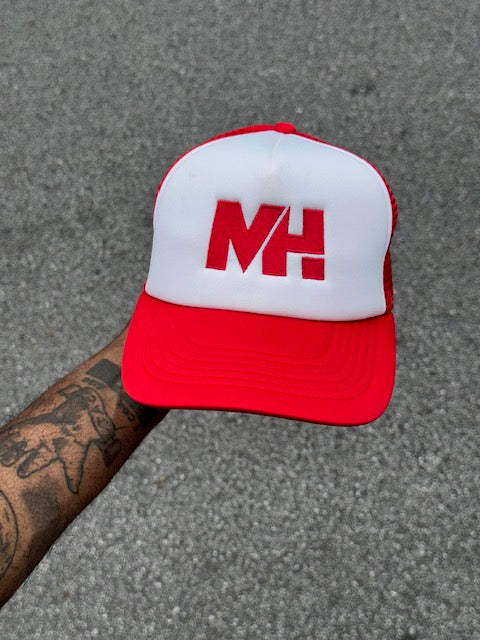 Red & White MH Block