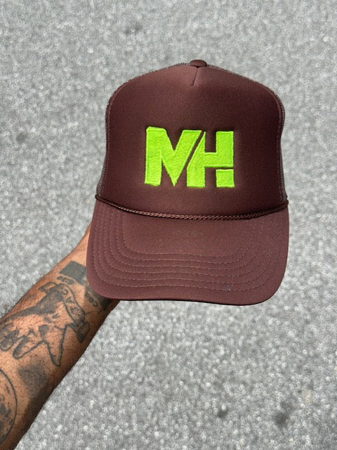 Brown & Lime MH Block